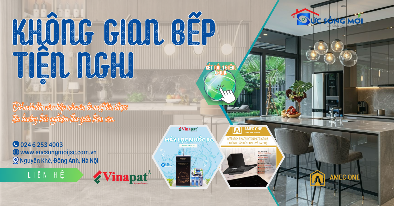 THIẾT BỊ NHÀ BẾP VINAPAT- AMECONE